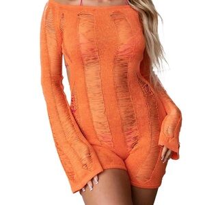Gigi Distressed Romper